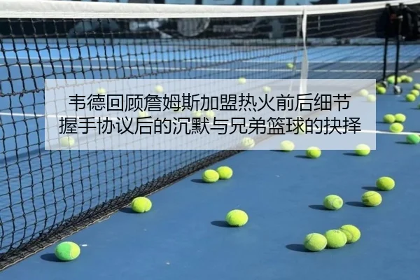 韦德回顾詹姆斯加盟热火前后细节 握手协议后的沉默与兄弟篮球的抉择